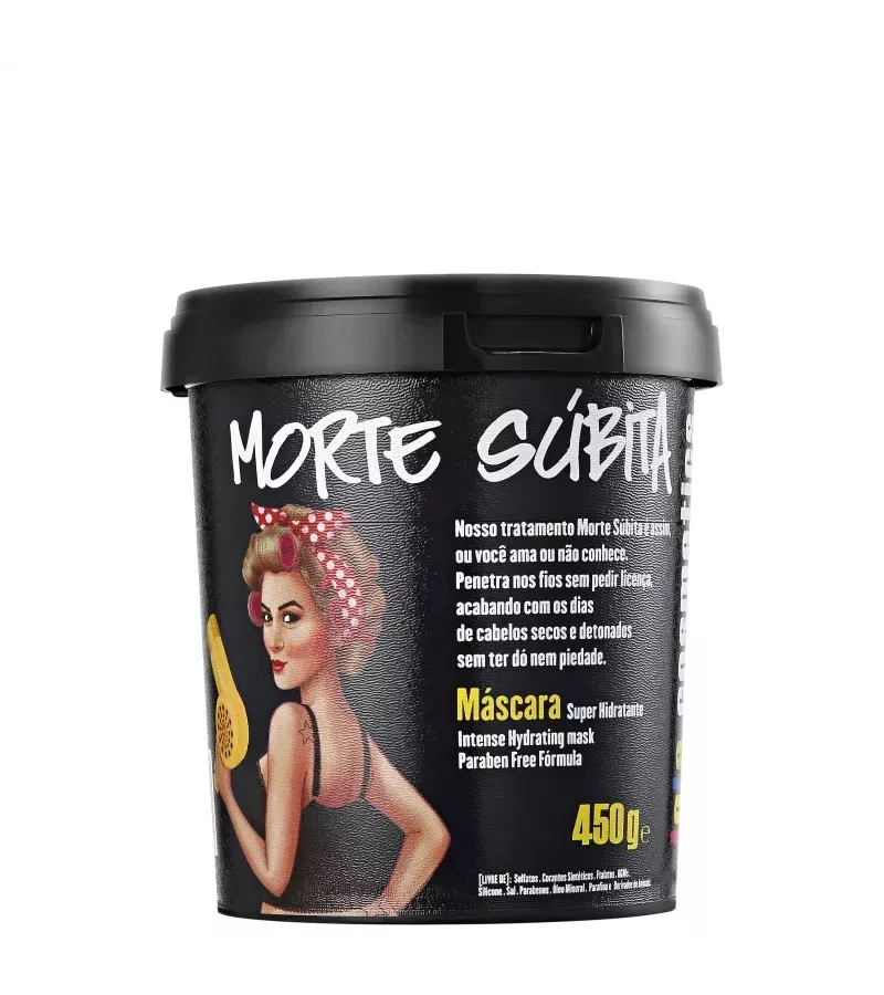 Máscara morte Súbita 450g - AIKO COSMÉTICOS