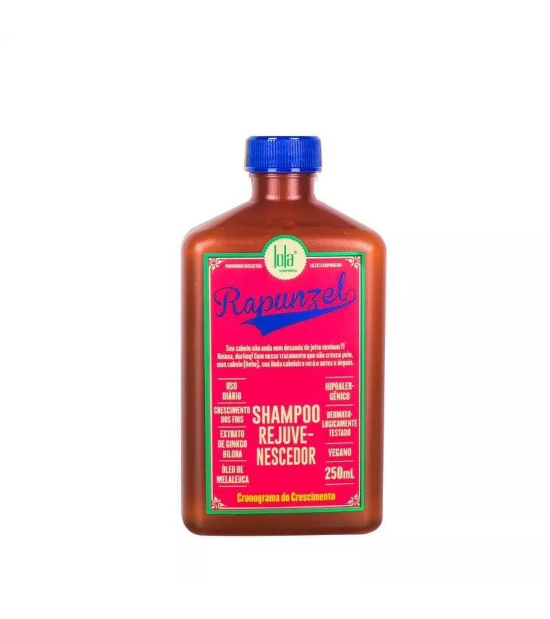 Shampoo Rapunzel 250ml - AIKO COSMÉTICOS