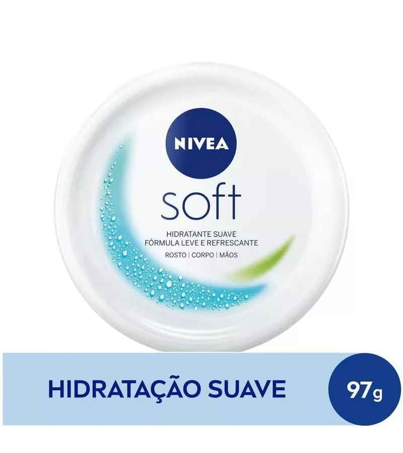Creme Hidratante Nivea Soft 97g - AIKO COSMÉTICOS