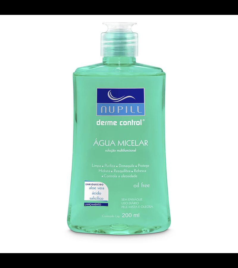 Água Micelar Derme Control 200ml - AIKO COSMÉTICOS