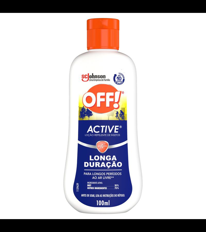 Loção Repelente de Insetos Active Longa Duração 10... - AIKO COSMÉTICOS