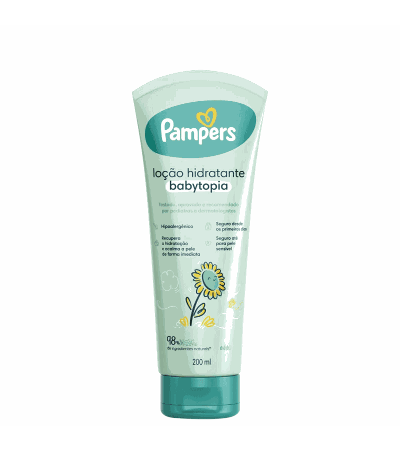 Loção Hidratante Babytopia 200ml - AIKO COSMÉTICOS
