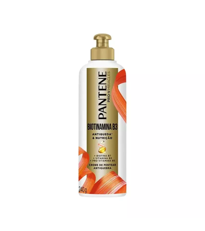 Pantene Creme de Pentear Biotinamina 240g - AIKO COSMÉTICOS