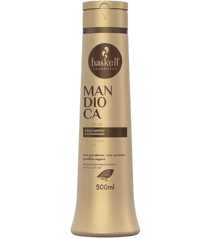 Shampoo mandioca 500ML - AIKO COSMÉTICOS