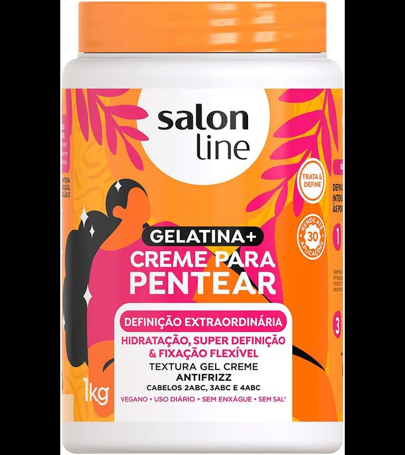 Creme para Pentear Definição Extraordinária ( gela... - AIKO COSMÉTICOS
