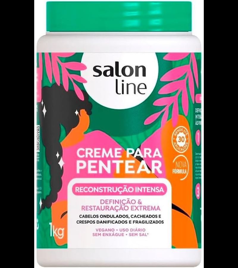 Creme para Pentear Reconstrução Intensa 1kg - AIKO COSMÉTICOS