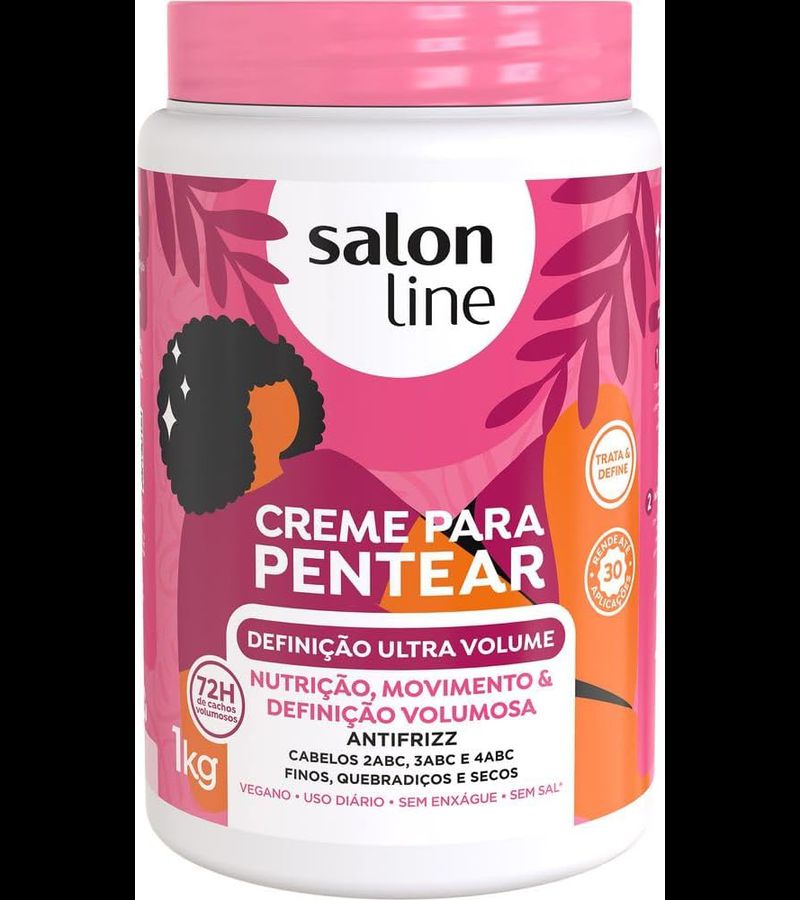 Creme para Pentear Definição Ultra Volume 1kg - AIKO COSMÉTICOS