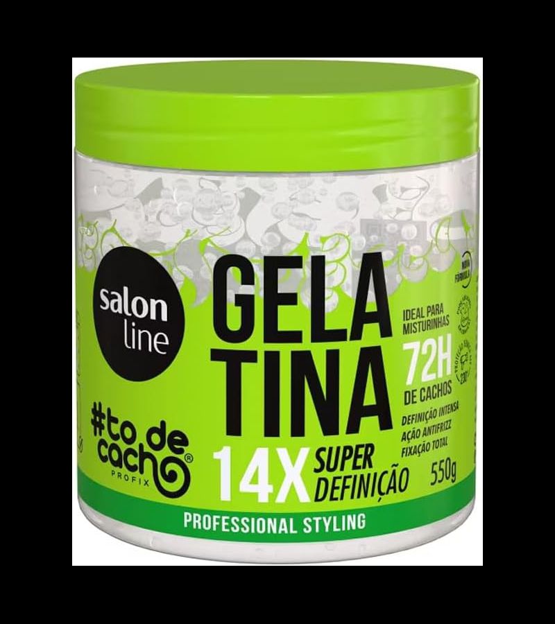 Gelatina #To de Cacho 14x Super Definição 550g - AIKO COSMÉTICOS