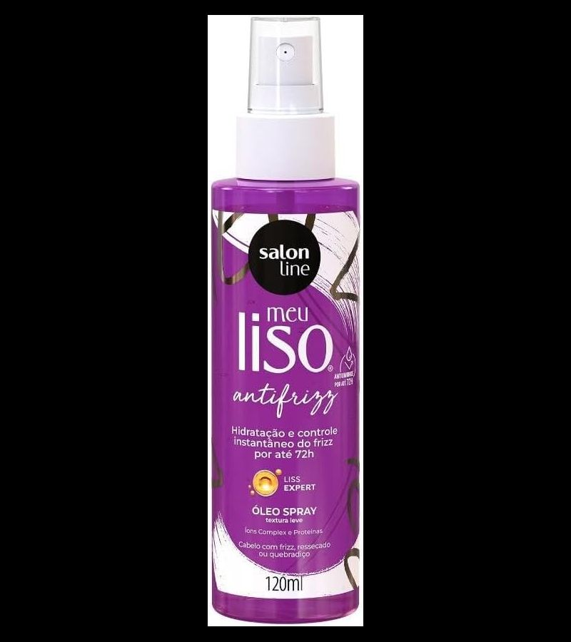 Óleo Spray Meu Liso Antifrizz 120ml - AIKO COSMÉTICOS