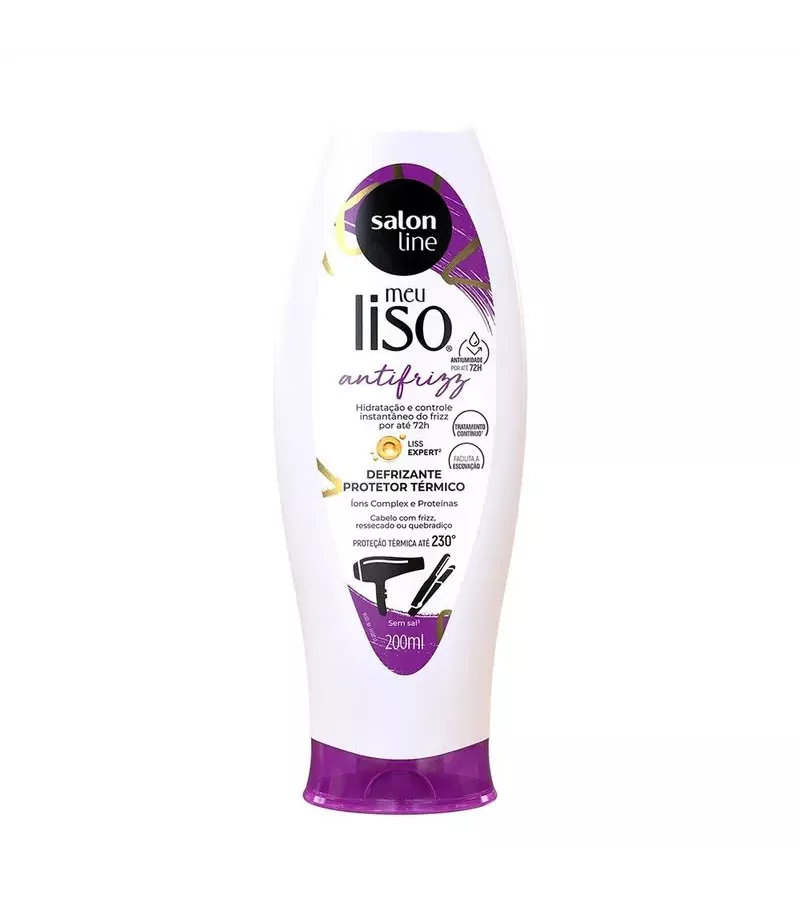 Defrizante de Blindagem Meu Liso Antifrizz 200ml - AIKO COSMÉTICOS
