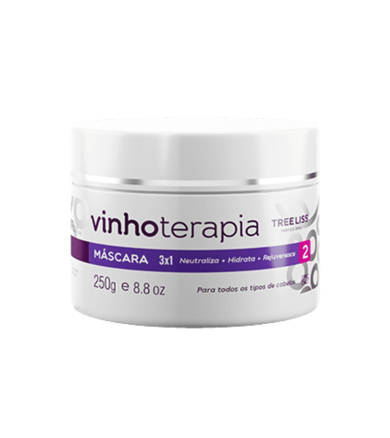 Máscara Vinhoterapia 250g - AIKO COSMÉTICOS