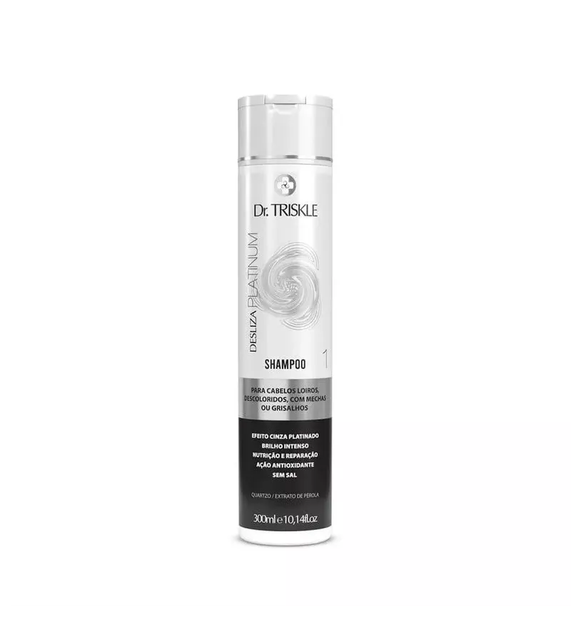 shampoo Desliza platinum Dr.Triskle 300ml - AIKO COSMÉTICOS