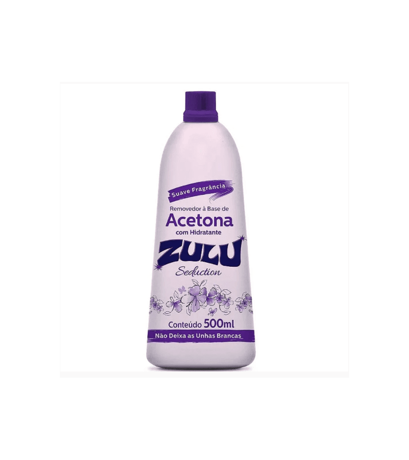 Zulu Removedor à Base de Acetona Seduction 500ml - AIKO COSMÉTICOS