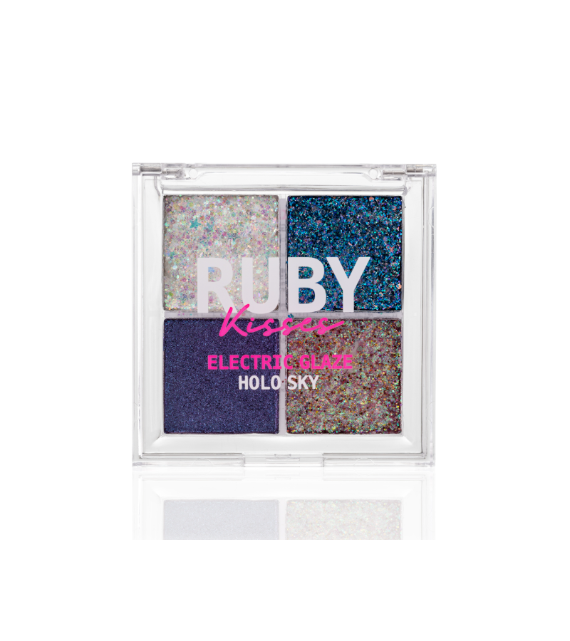 Ruby Kisses Eletric Glaze Holo Sky Paleta de Sombr... - AIKO COSMÉTICOS