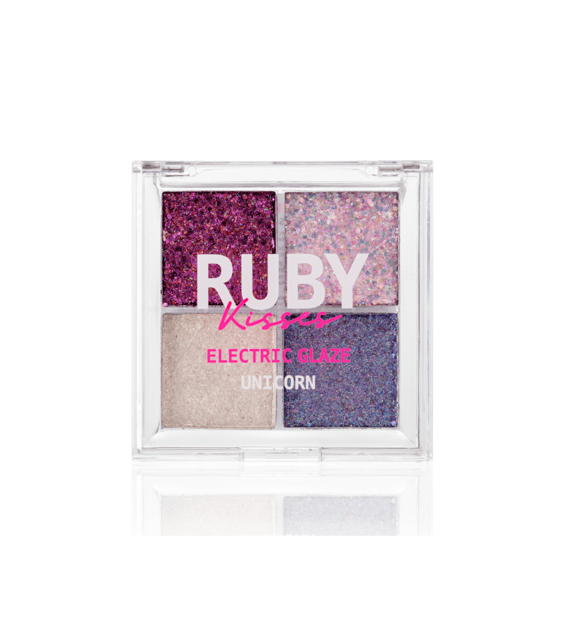 Ruby Kisses Eletric Glaze Unicorn Paleta de Sombra... - AIKO COSMÉTICOS