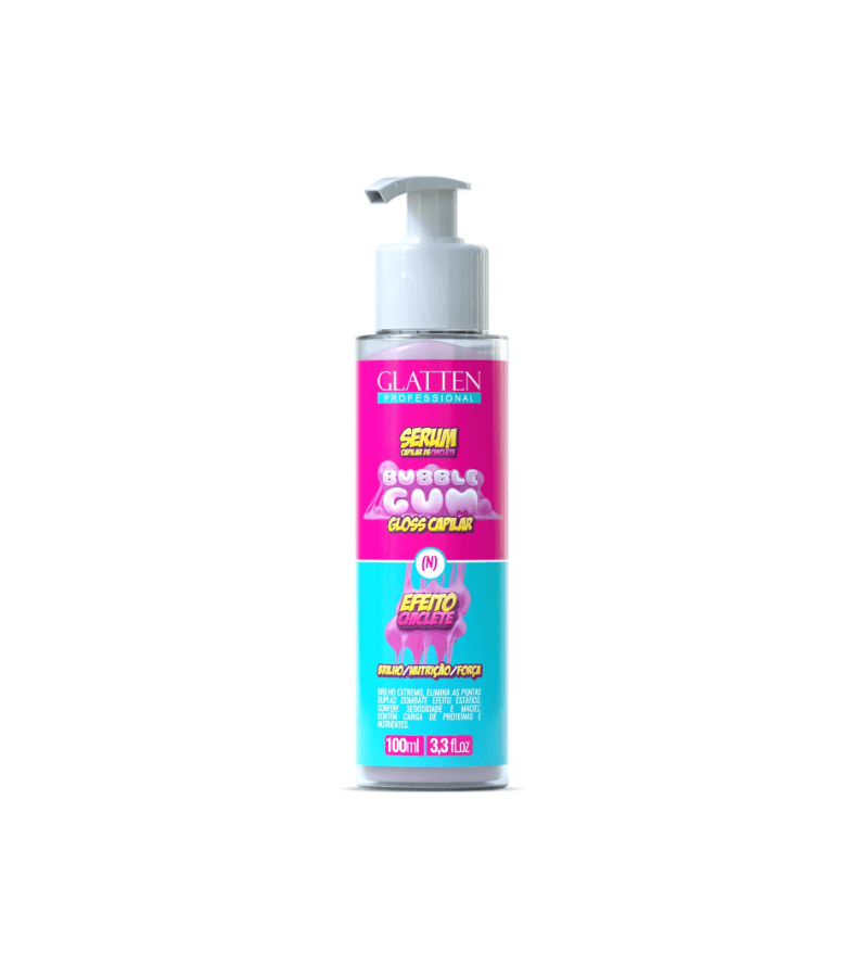 Glatten Serum Bubble Gum - 100ml - AIKO COSMÉTICOS
