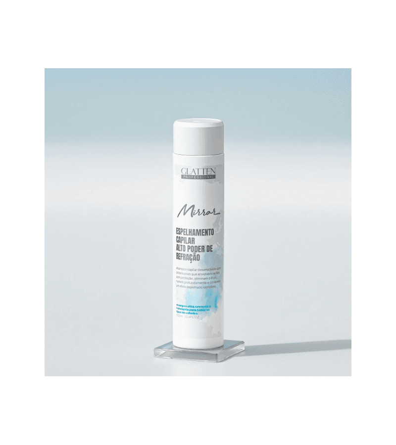 Glatten Shampoo Mirror 300ml - AIKO COSMÉTICOS