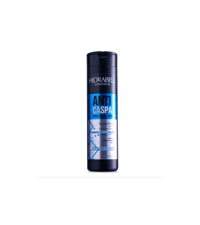 Hidrabell Cosméticos Shampoo Anti Caspa 500ml - AIKO COSMÉTICOS