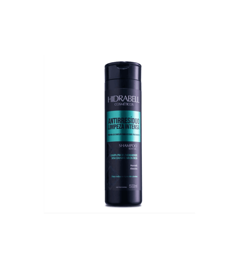 Hidrabell Cosméticos Shampoo Antirresíduo Limpeza ... - AIKO COSMÉTICOS