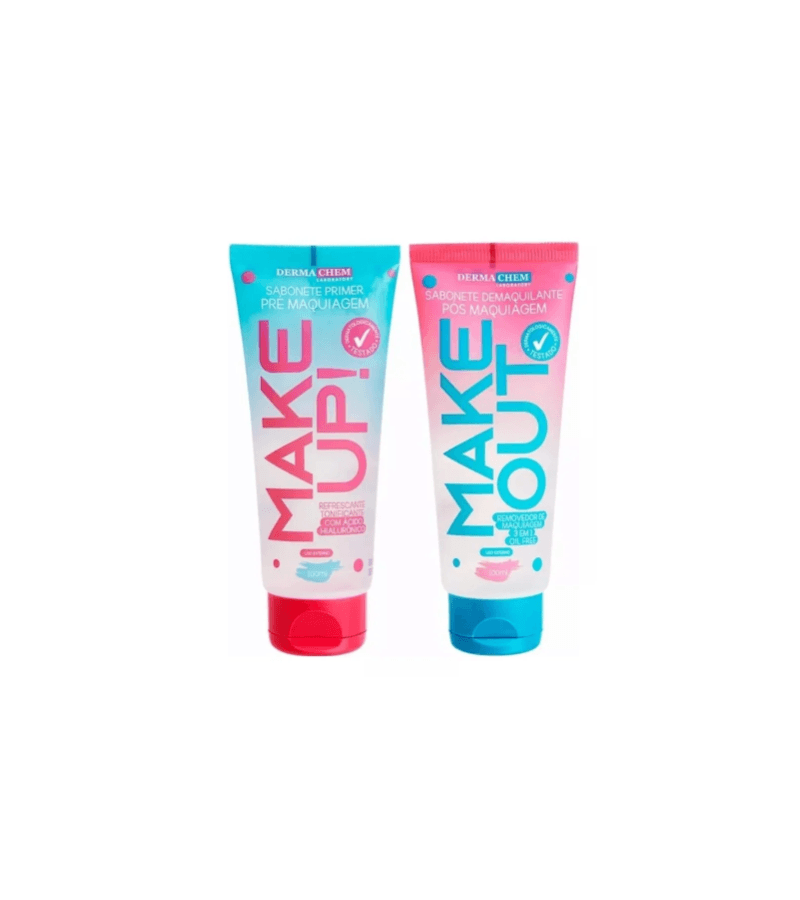 Dermachem Kit Sabonetes Make Up Primer e Make Out ... - AIKO COSMÉTICOS