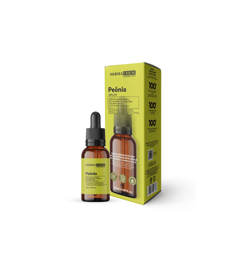 Dermachem Sérum Peônia 30ml - AIKO COSMÉTICOS