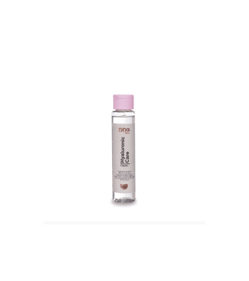 Nina MakeUp Hyaluronic Care SAbonete Líquido 120ml - AIKO COSMÉTICOS