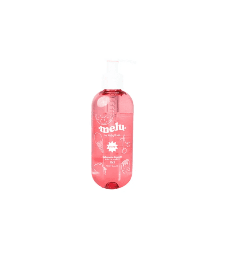 Melu by Ruby Rose Sabonete Líquido 2x1 Fruit Salad... - AIKO COSMÉTICOS