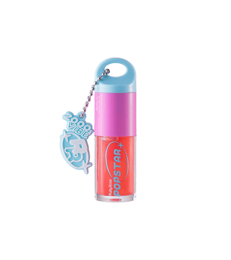 Ruby Rose Lip Oil Gimme Bling Popstar (COR Liquor)... - AIKO COSMÉTICOS