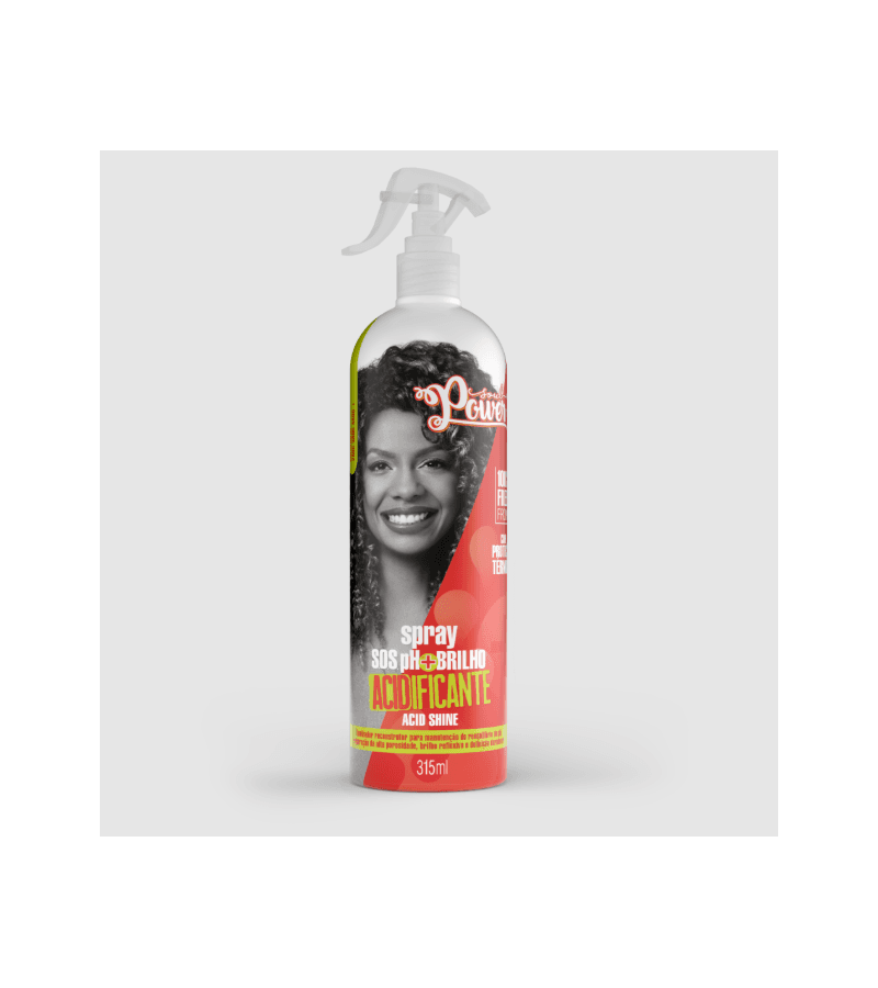 Soul Power SPRAY SOS+BRILHO – ACIDIFICANTE – 315ML... - AIKO COSMÉTICOS