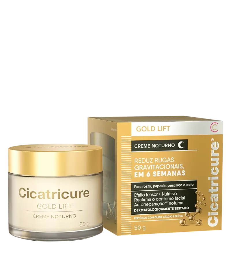 Cicatricure Gold Lift Noturno - Redutor de Linhas ... - AIKO COSMÉTICOS