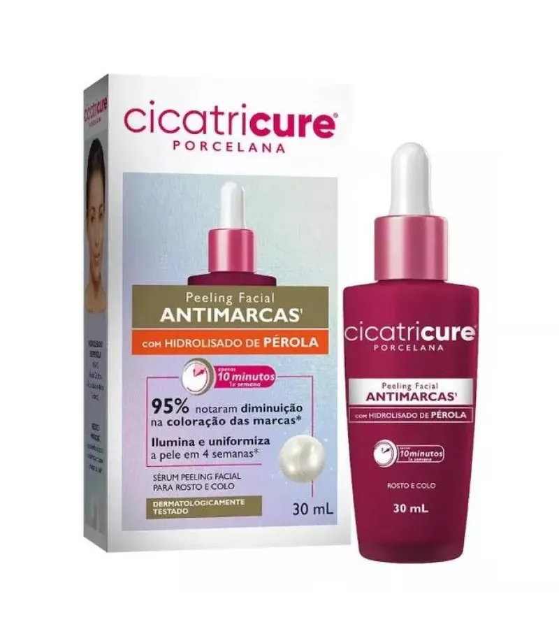 Cicatricure Porcelana Peeling Facial Antimarcas 30... - AIKO COSMÉTICOS