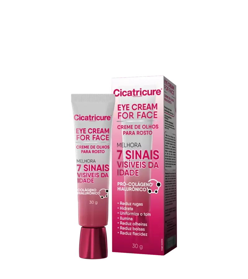 Cicatricure Cream For Face - Creme para Olhos 30g - AIKO COSMÉTICOS