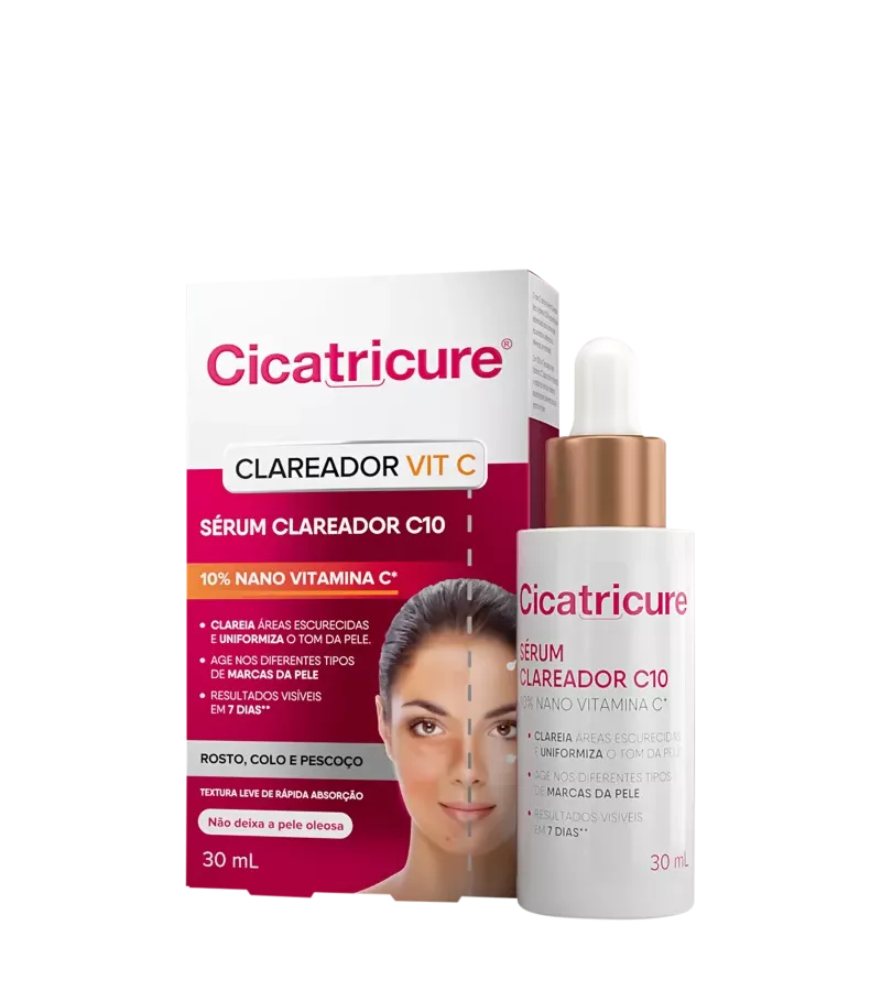 Cicatricure - Sérum Clareador 30ml - AIKO COSMÉTICOS