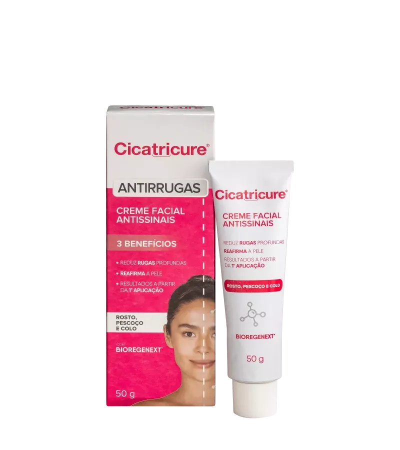 Cicatricure Antissinais - Creme Anti-Idade 50g - AIKO COSMÉTICOS