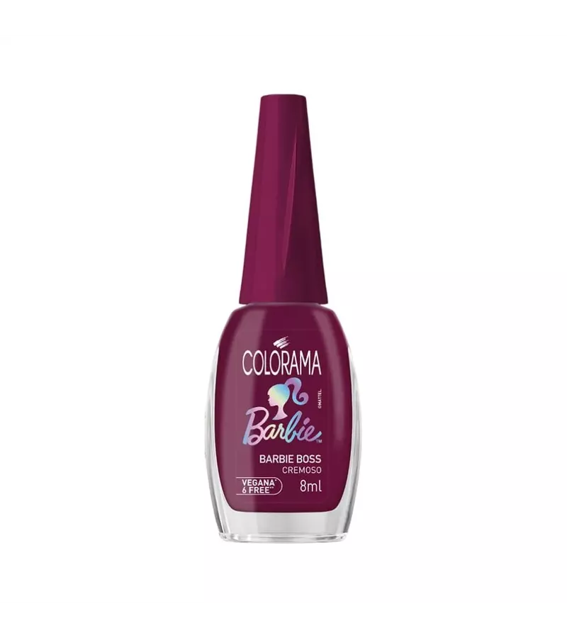 Colorama Esmalte Coleção Barbie Boss 8ml - AIKO COSMÉTICOS