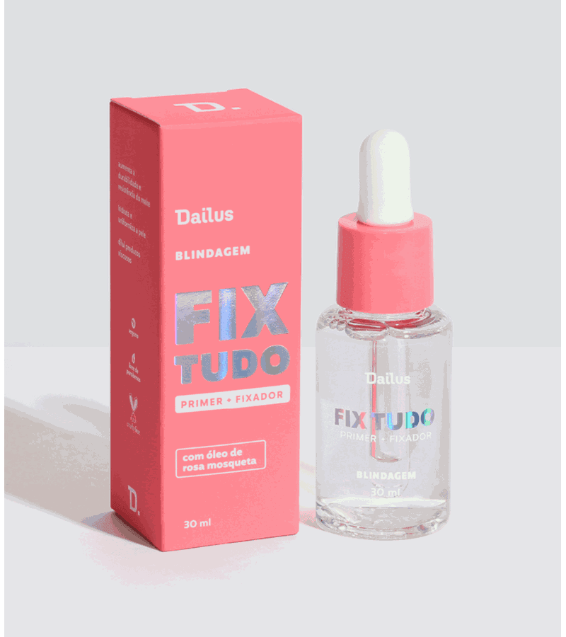 Dailus Fix Tudo Blindagem Primer + Fixador 30ml - AIKO COSMÉTICOS