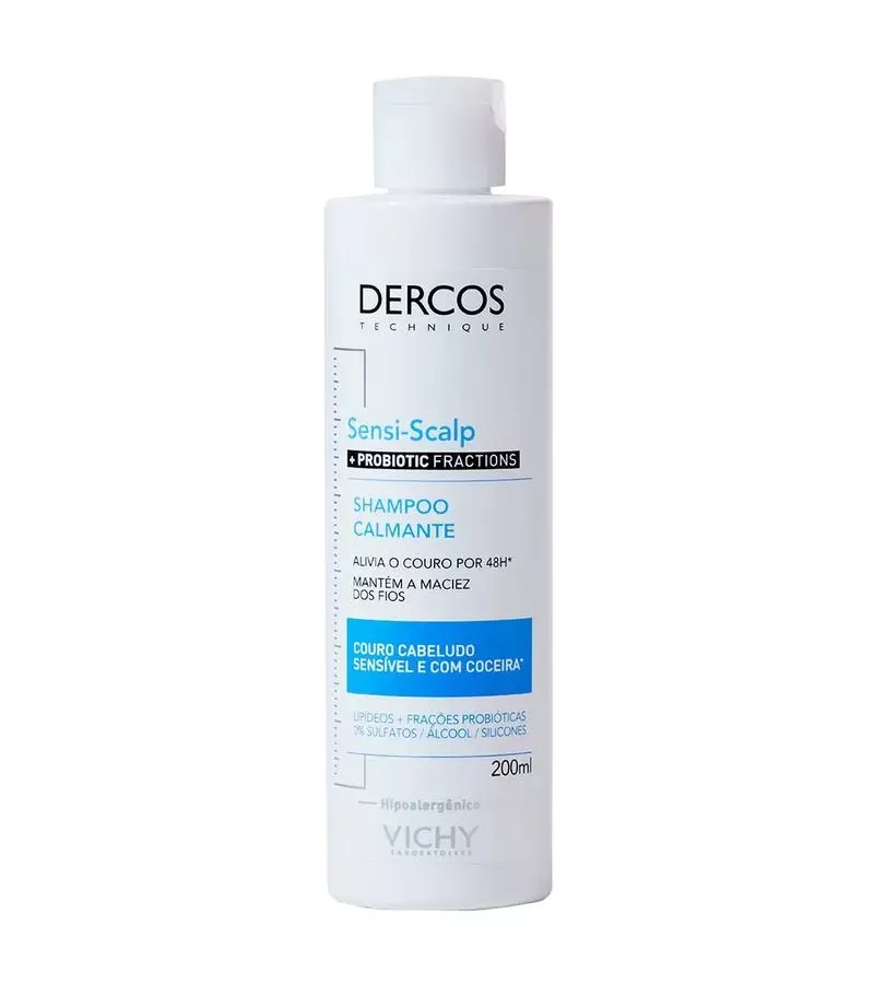  Vichy – Dercos Shampoo Limpeza Calmante Sensi Bio... - AIKO COSMÉTICOS