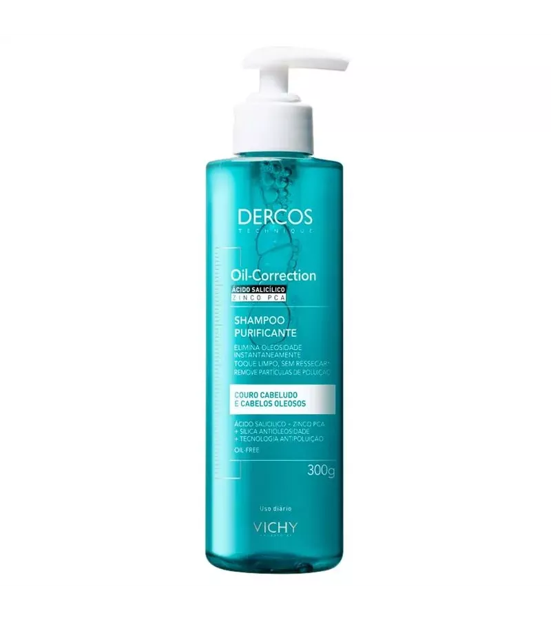 Vichy Dercos Oil-Correction Shampoo Purificante 30... - AIKO COSMÉTICOS