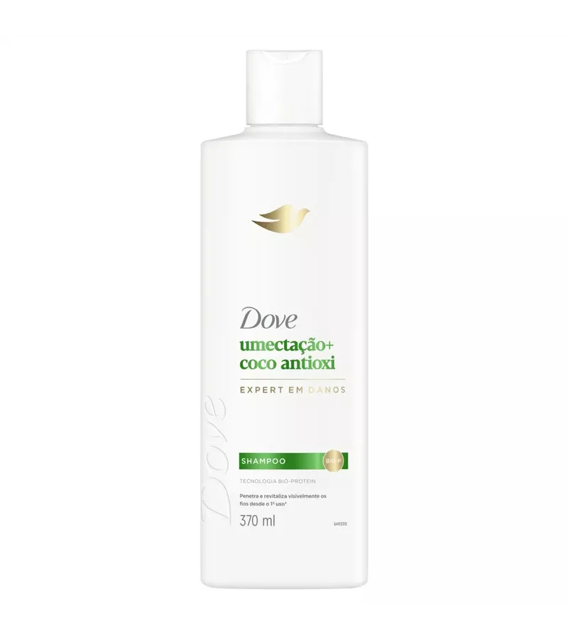 Dove Shampoo Umectação + Coco Antioxi 370ml - AIKO COSMÉTICOS