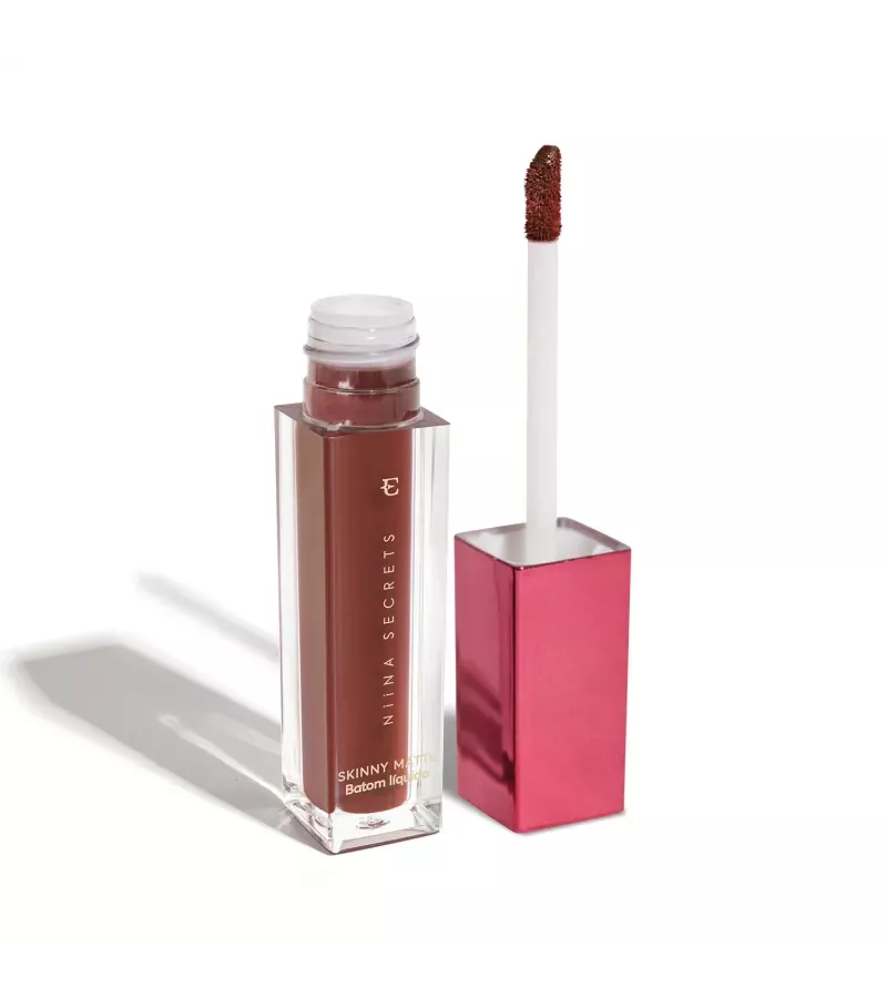 Niina Secrets Skinny Matte Batom Líquido 5ml Casta... - AIKO COSMÉTICOS