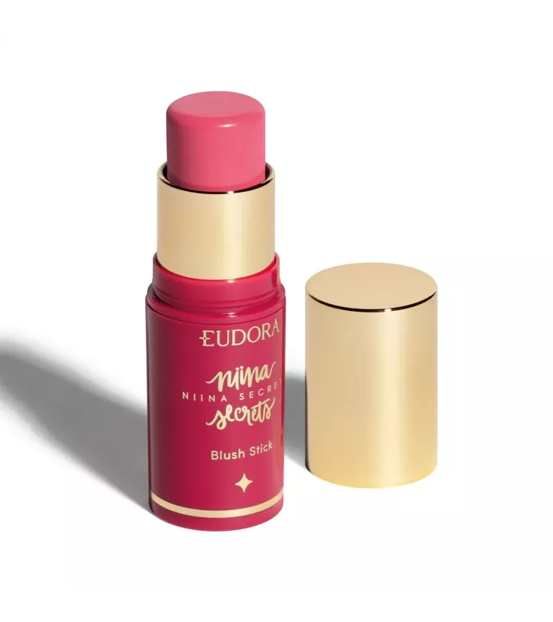 Eudora Blush Stick Daily Rosa Niina Secrets 5g - AIKO COSMÉTICOS