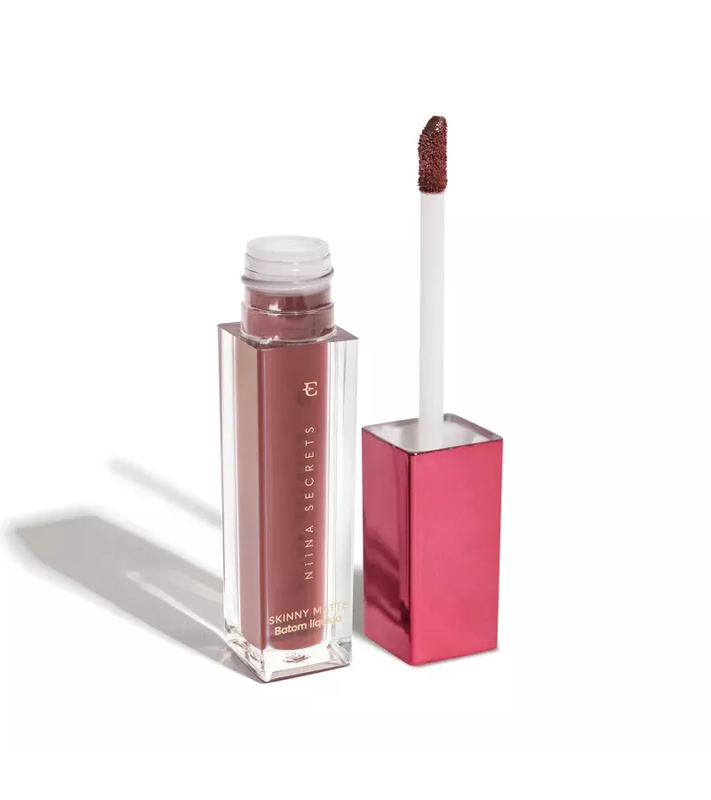 Niina Secrets Skinny Matte Batom Líquido 5ml Malva... - AIKO COSMÉTICOS