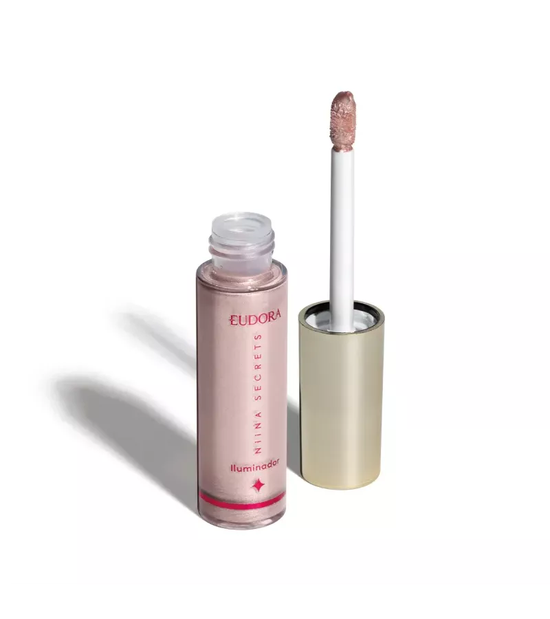 Eudora Iluminador Líquido Rosé Luminous Niina Secr... - AIKO COSMÉTICOS