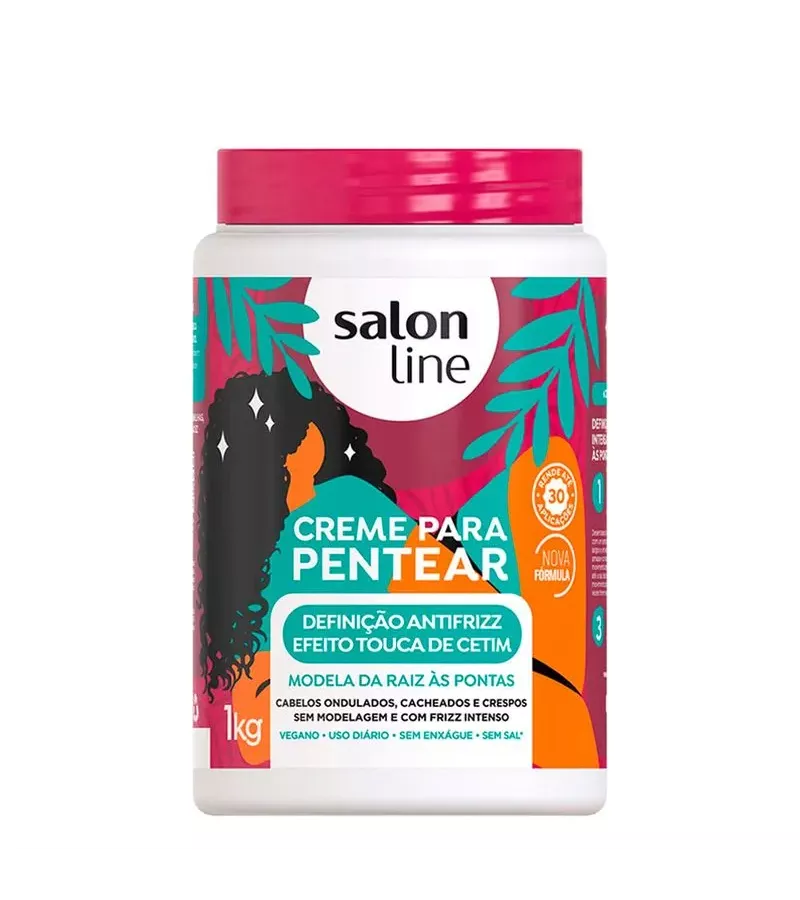 Creme para pentear Definição antifrizz Efeito Touc... - AIKO COSMÉTICOS