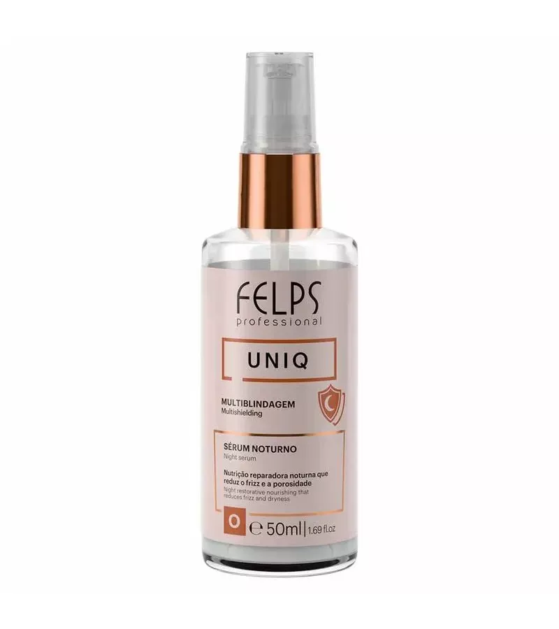 Felps Uniq Sérum Noturno Multiblindagem 50ml - AIKO COSMÉTICOS