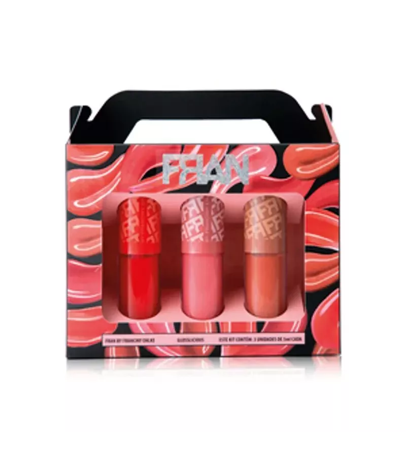 Fran Kit 3 Glosslicious 5ml cada - AIKO COSMÉTICOS