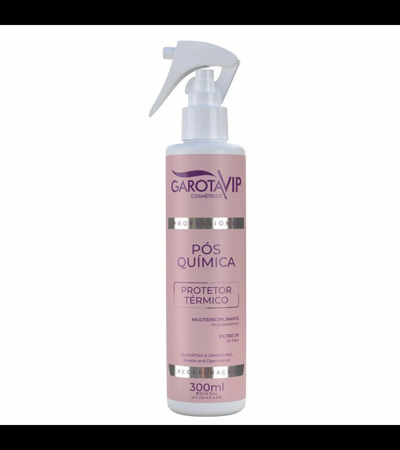 Garota Vip Pós Química Protetor Térmico 300ml - AIKO COSMÉTICOS