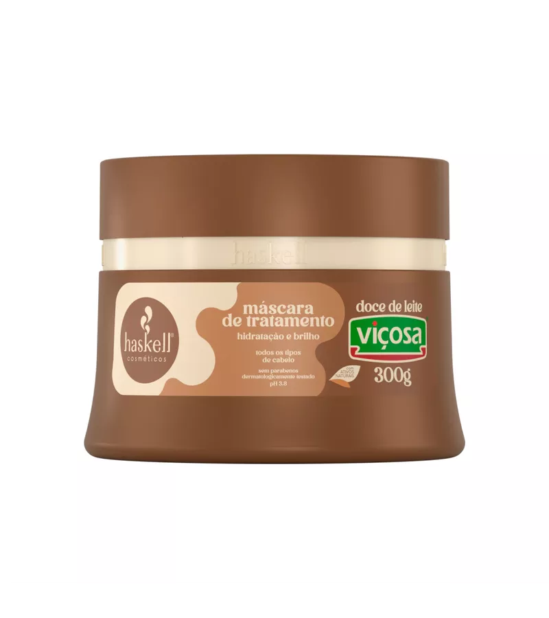 Haskell Máscara de Tratamento Doce de Leite 300g - AIKO COSMÉTICOS