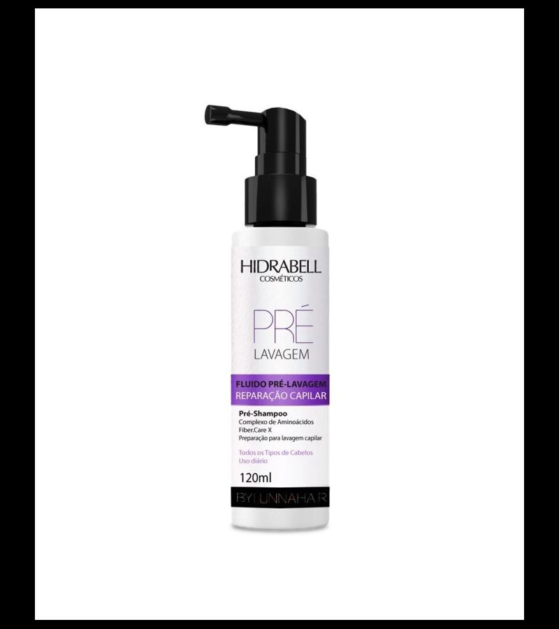 Hidrabell Cosméticos Pré Lavagem Fluido 120ml - AIKO COSMÉTICOS