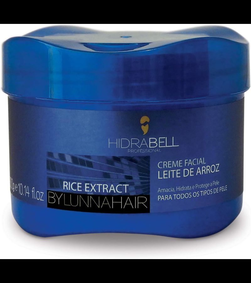 Hidrabell Creme Facial Leite de Arroz 250g - AIKO COSMÉTICOS